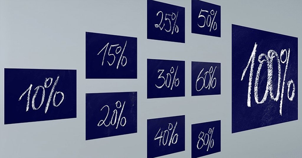 What is the pct (percentage) tag in a DMARC Record?