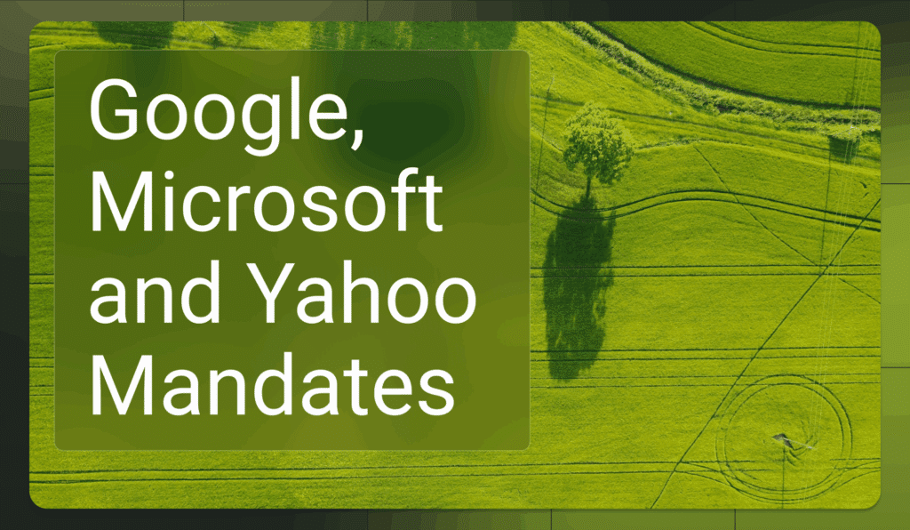 Mandats DMARC de Google, Microsoft et Yahoo