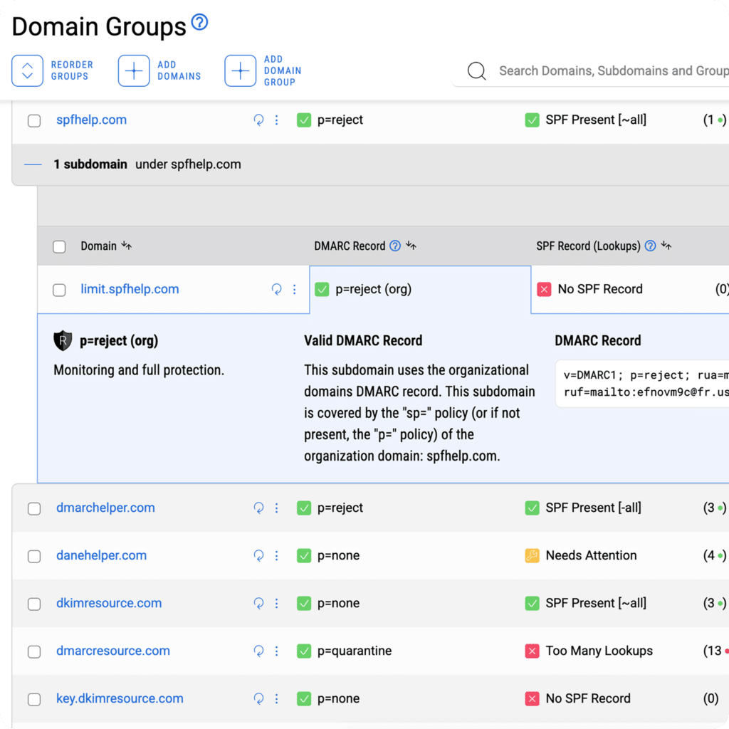 Subdomain Management